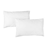 KISSEN, 2er-Set, 30x50 cm, 50% Polyester, 50% Baumwolle, Weiß - Weiß, Textil (30/50cm) - Zollner