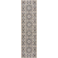 OUTDOORLÄUFER River Beige/Blau 67x240 cm - Beige, Textil (67/240cm) - benuta Nest