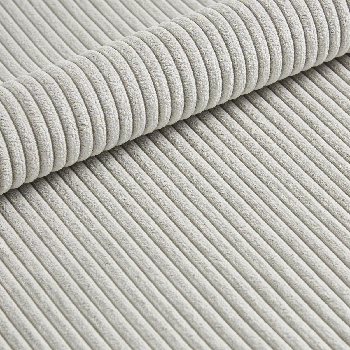 SITZBANK DOLCE - Hellgrau, Textil/Metall (140/48/48cm) - B&D Home