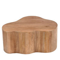 COUCHTISCH moos organisch natur aus holz 70x50x30cm - Braun, Holz (70/50/30cm) - Giga Meubel