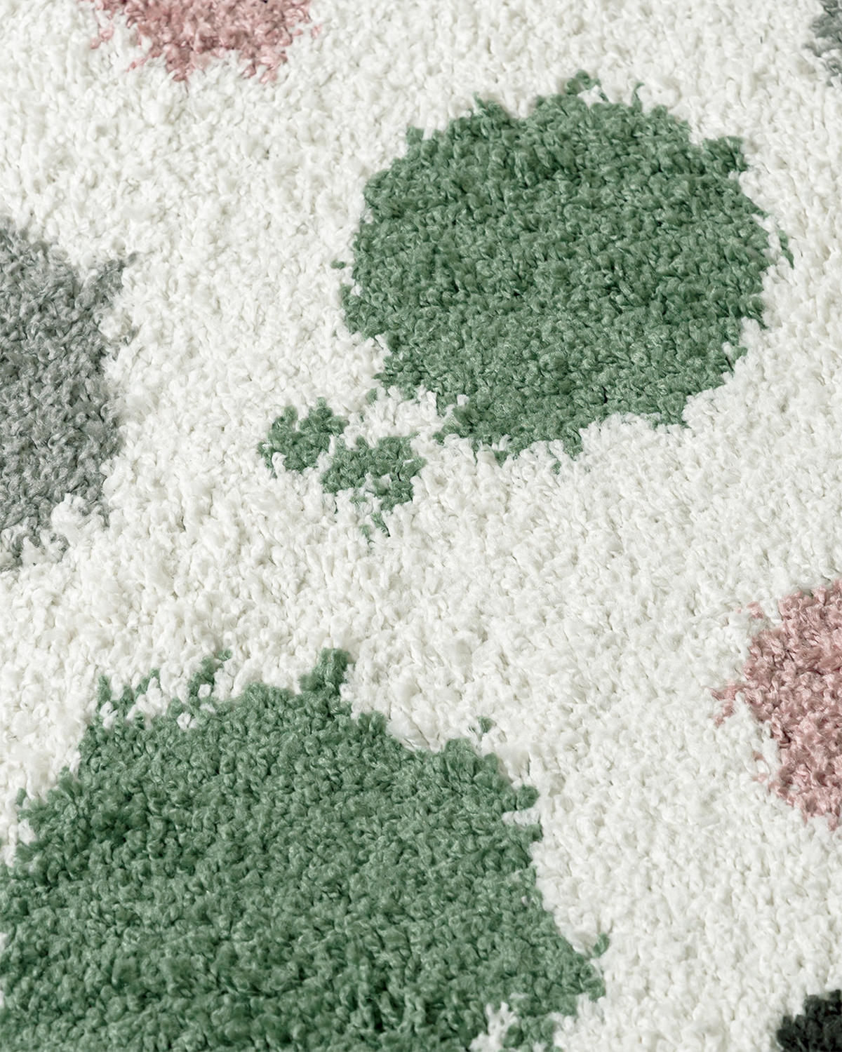 KINDERTEPPICH Ibi Foco Mazovia 140x200cm Creme Rosa Abstrakt Langflor - Pink, Textil (140/200cm) - Mazovia