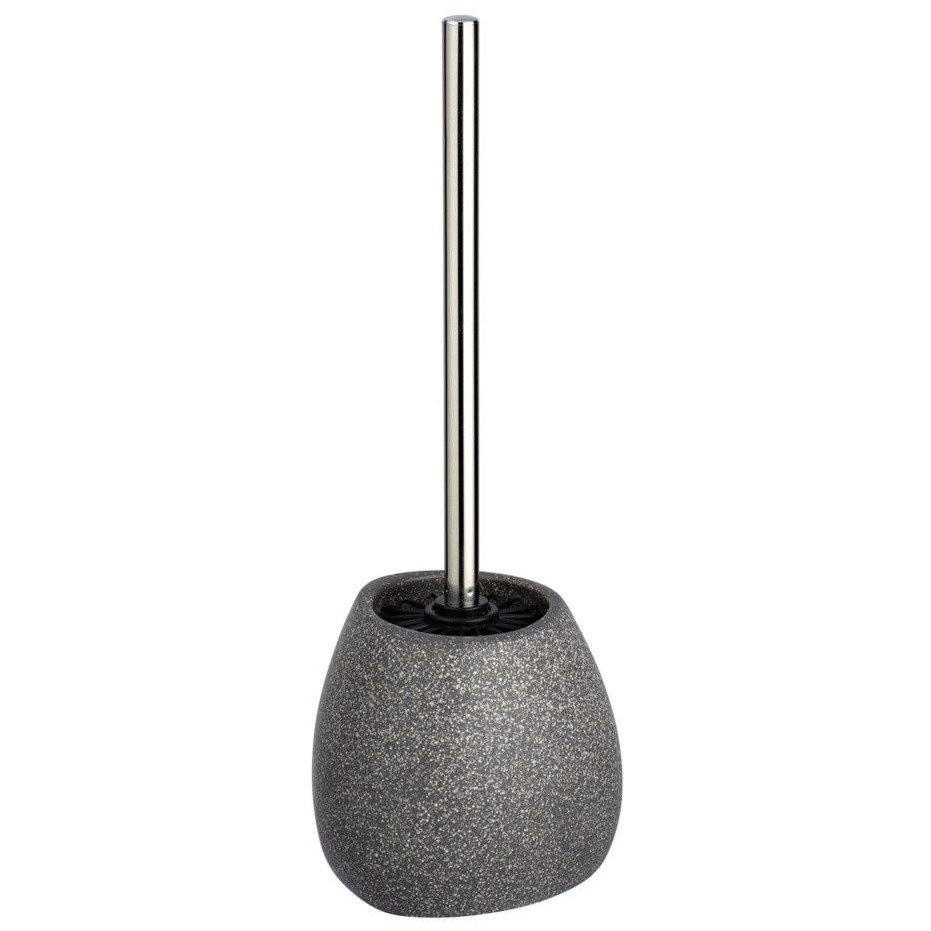 Wenko Wc-Bürste Grau 13.5x38x13.5 cm