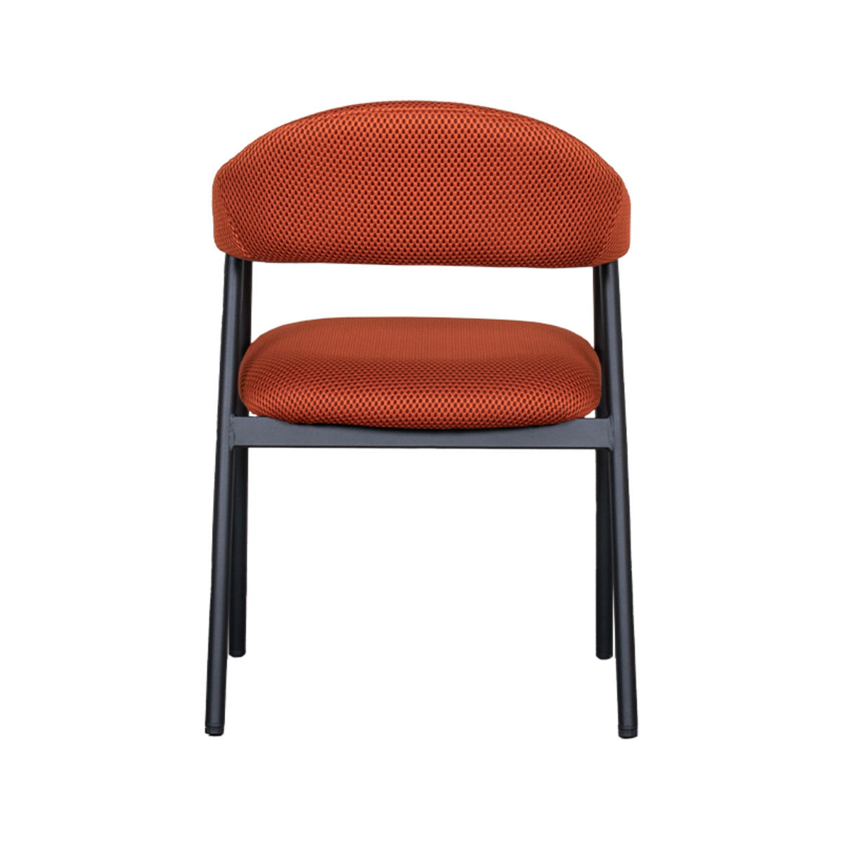 ESSZIMMERSTUHL Amaze Orange 54/54/80 cm 2er-Set - Orange, Textil (54/80/54cm) - LABEL51