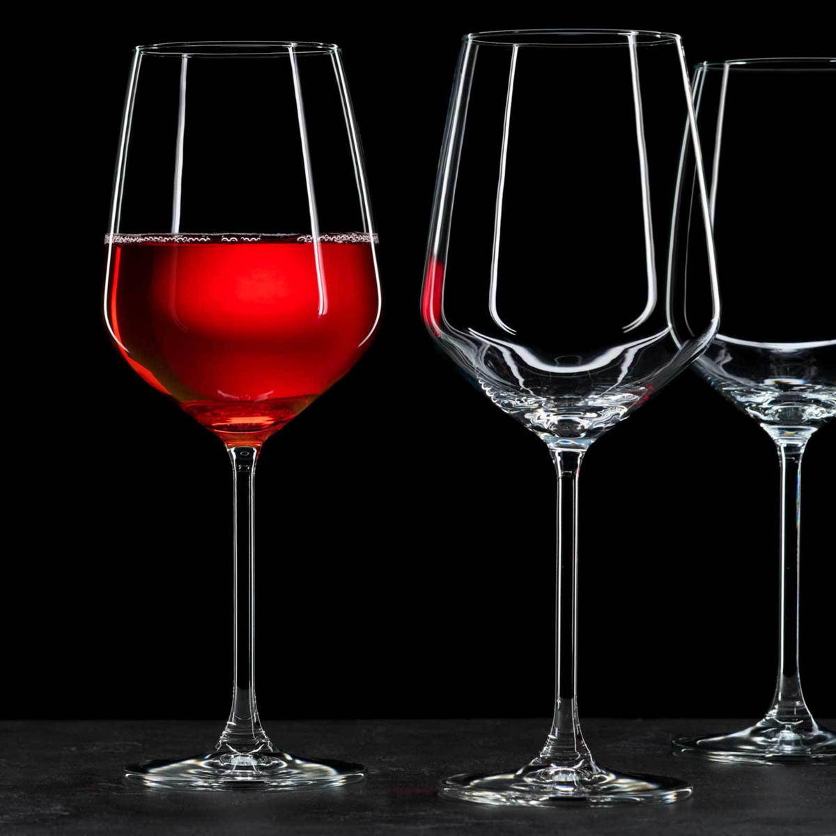 BURGUNDERGLÄSER Rumba transparent 650 ml 4er Set - Transparent, Glas (0.65L) - Ritzenhoff Breker