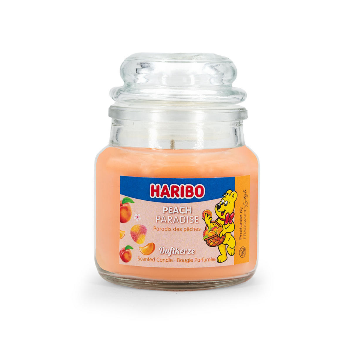 DUFTKERZEN-GESCHENKSET Haribo - Multicolor, Naturmaterialien/Glas (9cm)