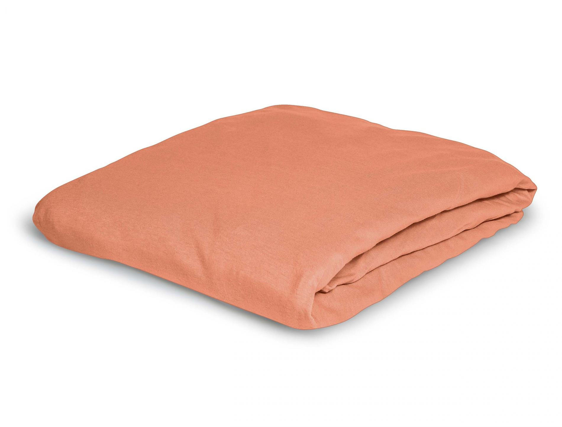 SPANNBETTTUCH MERKUR 0006 - Orange, Textil (100/200cm) - Irisette