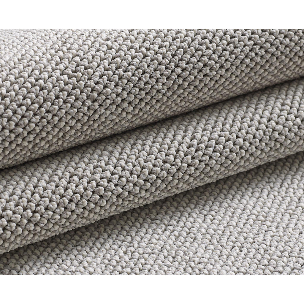 Thumbnail - Kadima Design Teppich, Silber, Textil, Uni, Rechteckig, 140x200 cm, pflegeleicht, Teppiche & Böden, Teppiche, Flachgeweb...
