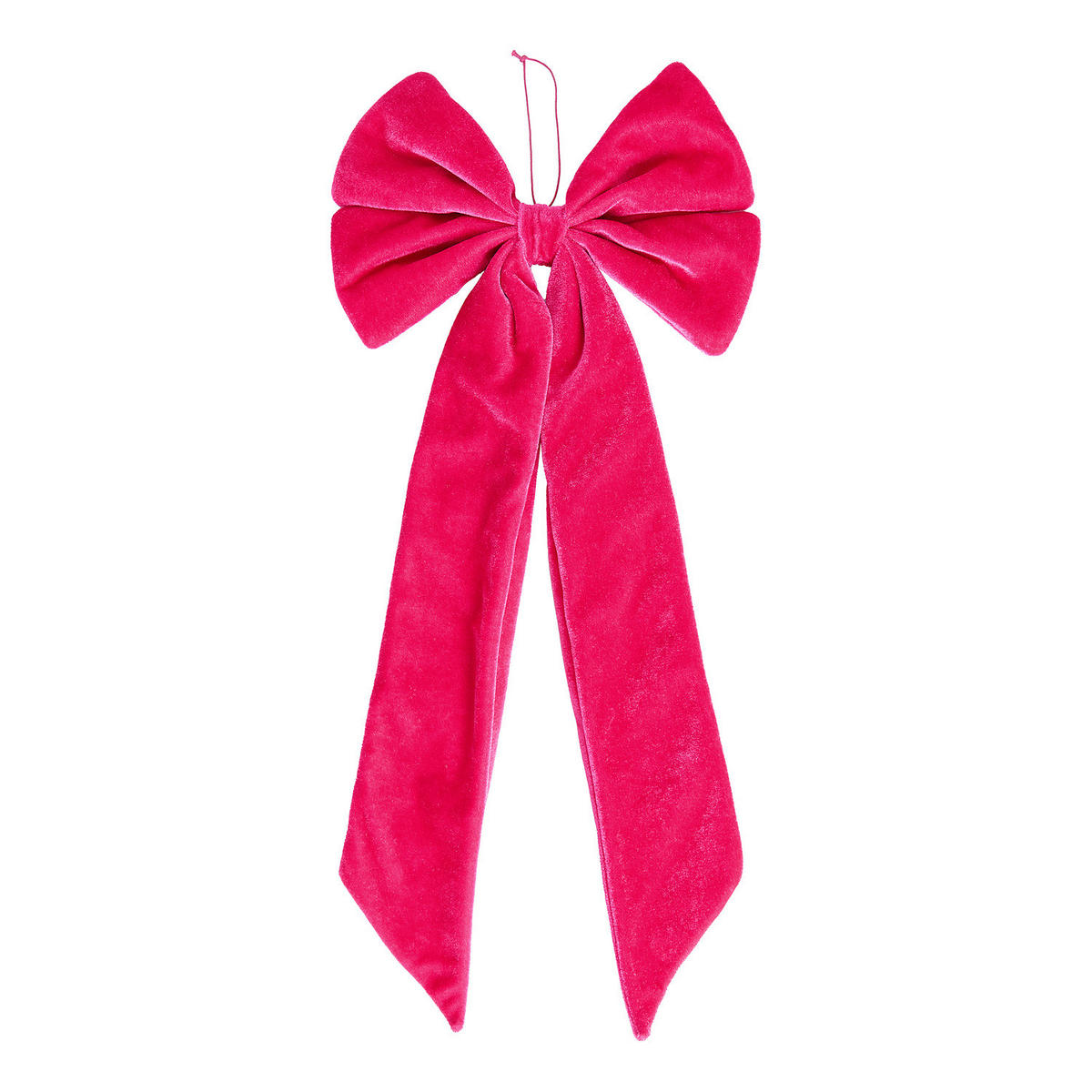 DEKOSCHLEIFE Present 25cm - Pink, Kunststoff (2/55/25cm) - Butlers