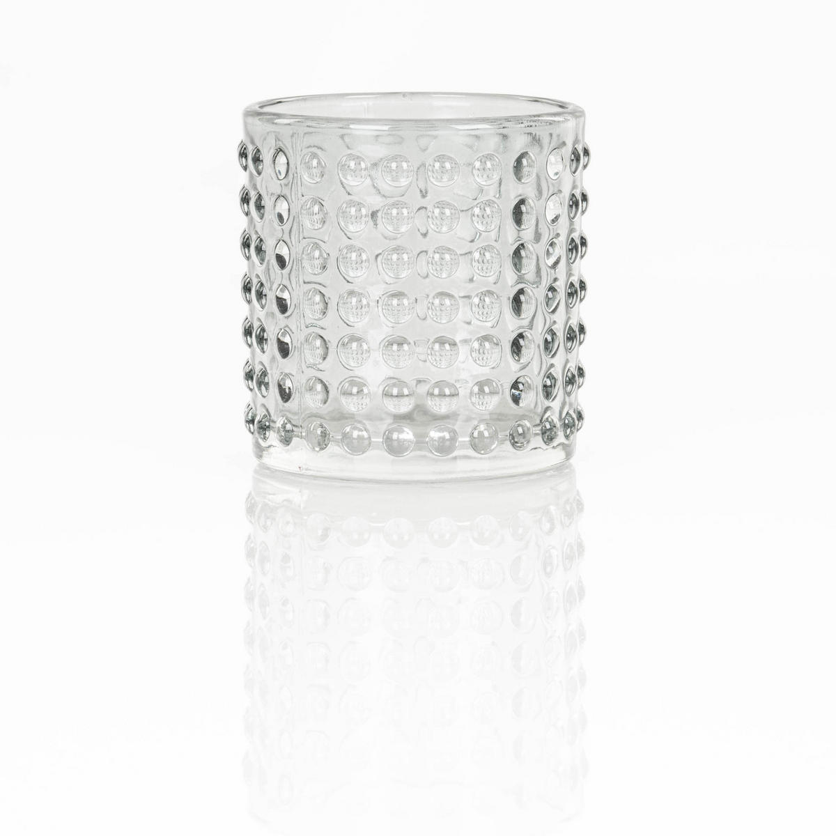 KERZENSTÄNDER Arty 7/7/7,7 cm - Transparent, Glas (7/7.7/7cm) - Homea