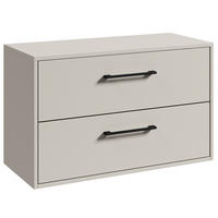 WASCHBECKENUNTERSCHRANK Florence 2 Schubladen Cashmere - 80 x 46 x 46 cm - Kaschmir, Holz (80/46/46cm) - Badplaats