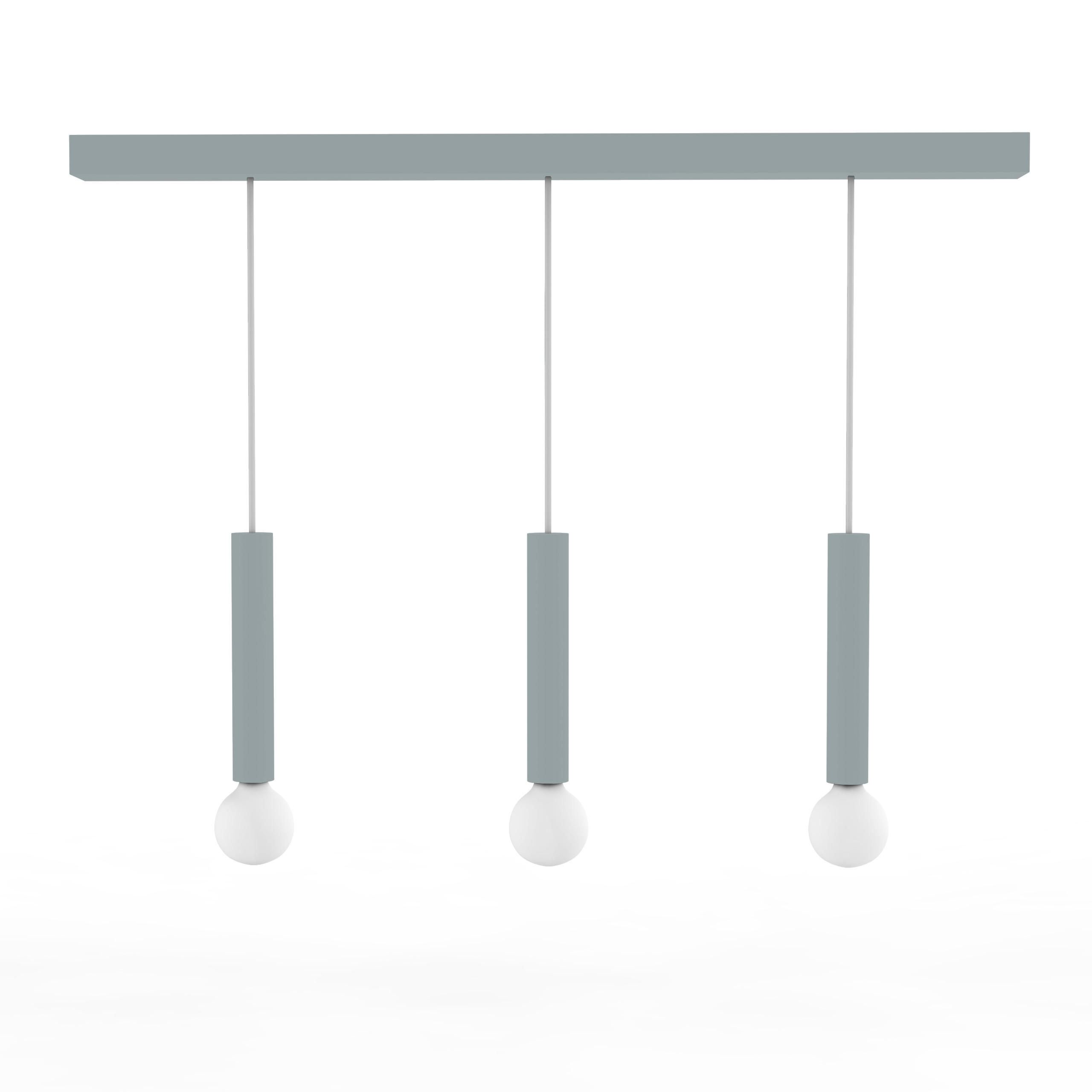 HÄNGELEUCHTE - Grau, Metall (6/100/40cm) - Lumicom