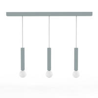 HÄNGELEUCHTE - Grau, Metall (6/100/40cm) - Lumicom