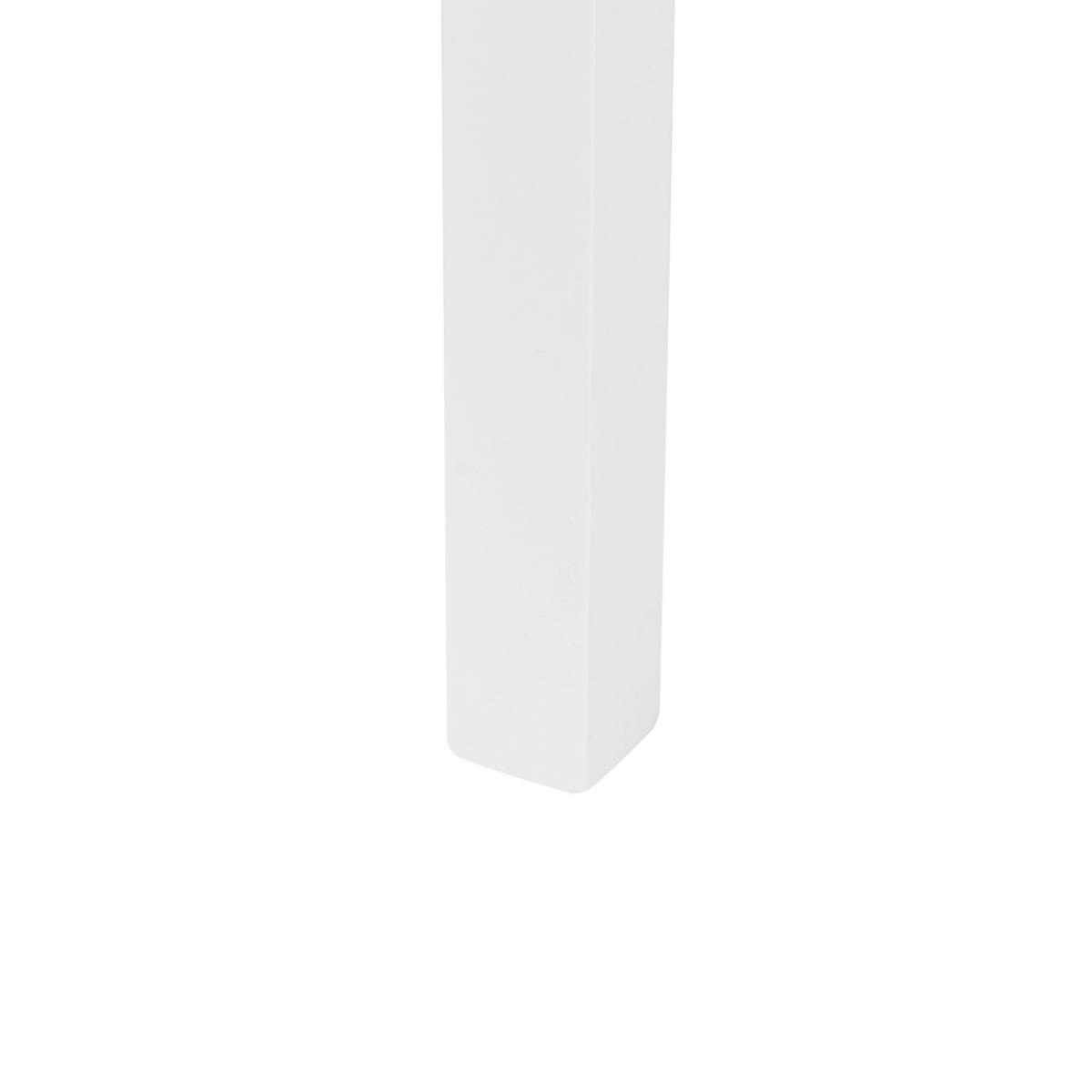 BLAGOVAONSKI STOL izvlačni bijeli 60-120/74 cm borovo drvo Vera - bijela, drvo (60/74/76cm) - Beliani
