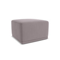 POUF Samt Stoff Violett - Lila/Flieder, Kunststoff/Textil (65/40/65cm) - Makamii
