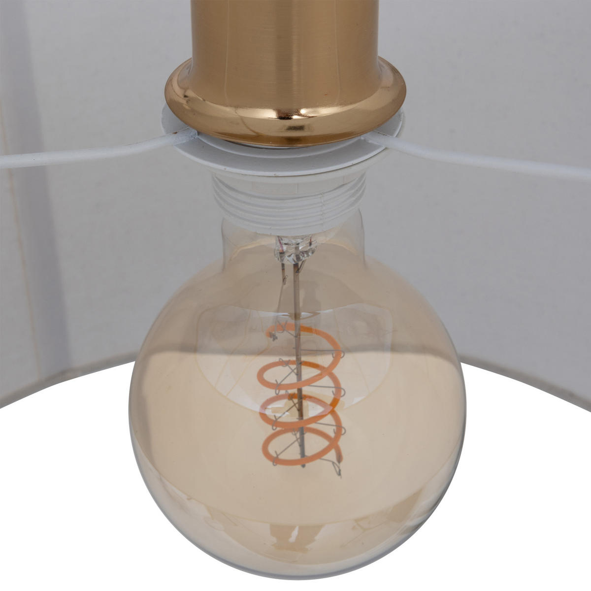 BOGENSTEHLAMPE Tilio 195 cm - Weiß, Metall (138/37/195cm) - Atmosphera Createur d´interieur