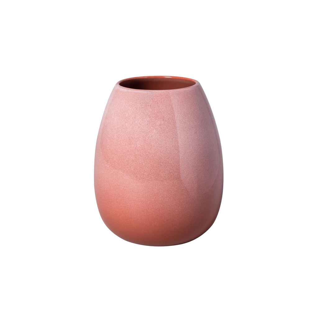 VASE DROP Perlemor Home rosa 17,5 cm - Rosa, Keramik (17.4cm) - like.Villeroy & Boch