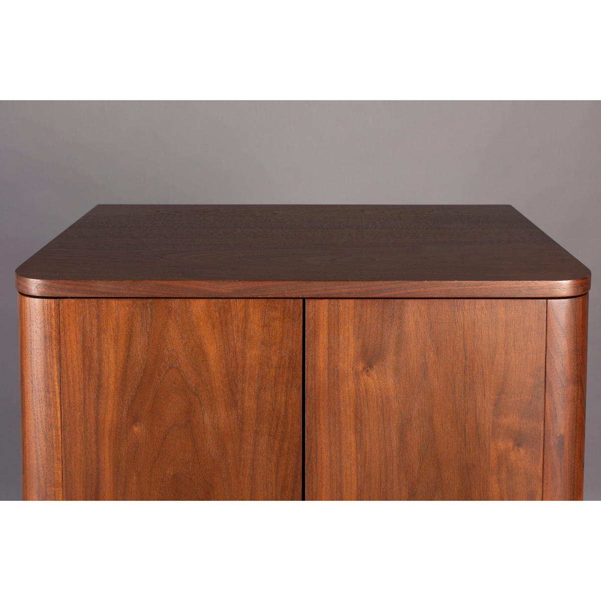 AUFBEWAHRUNGSSCHRANK Morrison Walnussfarbe - Braun, Holzwerkstoff (62/125/45cm) - Dutchbone