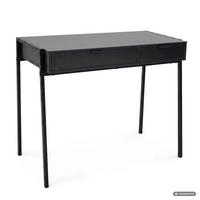 SCHREIBTISCH ZENTIA 100 cm Schwarz - Schwarz, Holzwerkstoff (100/45/80.5cm) - Akord