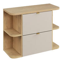 WASCHTISCHUNTERSCHRANK100 cm 4Teile - Dalia Cashmere D BM355 in Kaschmir/Matt - Kaschmir, Holz (100/50/46cm)