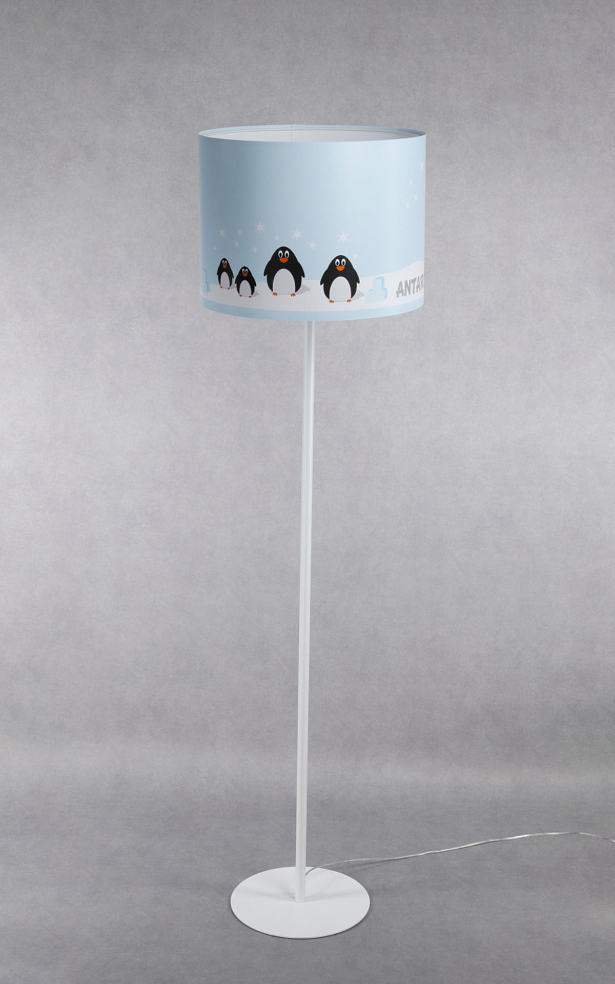 STEHLAMPE Bunt 40/30 cm - Multicolor/Weiß, Kunststoff (30/40/30cm) - KUNSTLOFT