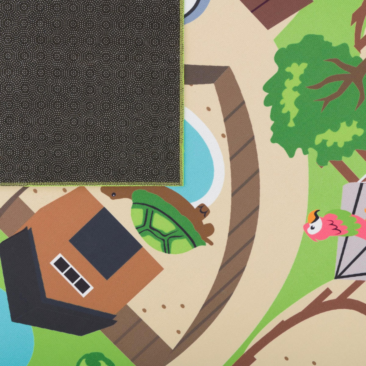 KINDERTEPPICH Beige 200 x 200 cm - Beige, Kunststoff (200/200cm) - TT Home