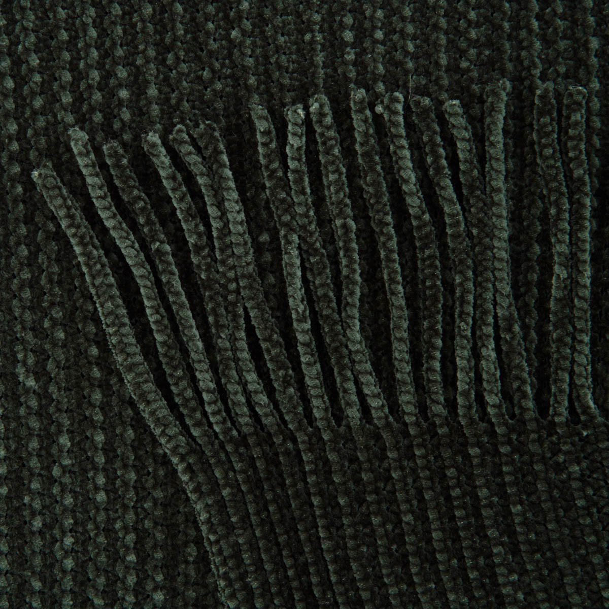 DECKE Chenille grün 130/170 cm - Grün, Textil (130/170cm) - Homla