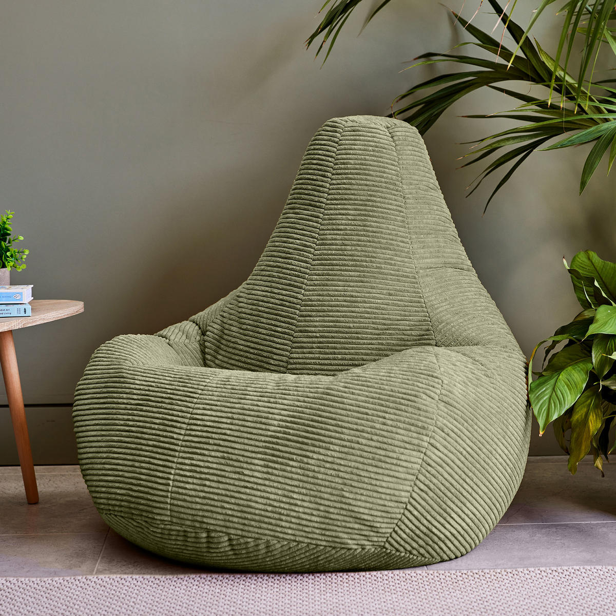 SITZSACK Dalton - Salbeigrün/Hellgrün, Textil (90/73/84cm) - icon