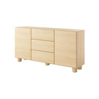 KOMMODE mit Schubladen Bloom, Boho, 160 cm, Eiche Vicenza - Eichefarben, Holz (160/80/38cm) - Emporius