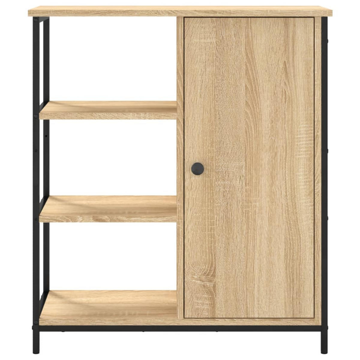 SIDEBOARD Sonoma-Eiche 70/30/80 Cm Holzwerkstoff - Braun, Holzwerkstoff (70/80/30cm) - vidaXL