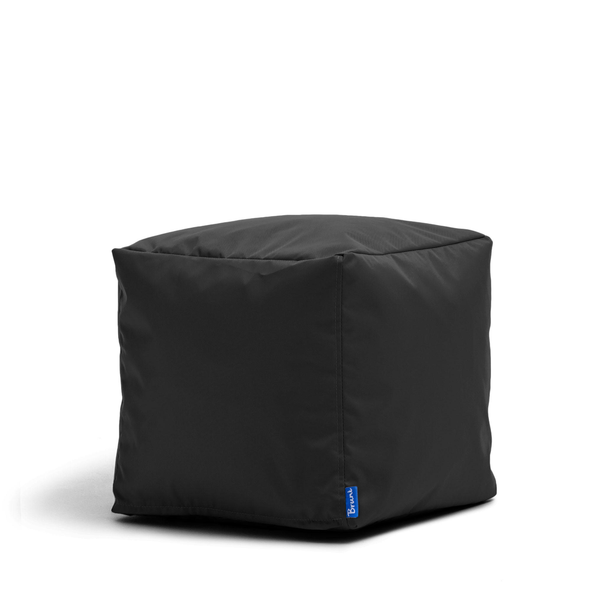 SITZWÜRFEL Outdoor Cubo schwarz - Schwarz, Textil (40/40/40cm) - Bruni