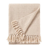 BAUMWOLLDECKE Jasmin Beige 125x150 cm - Beige, Textil (125/150cm) - benuta Nest