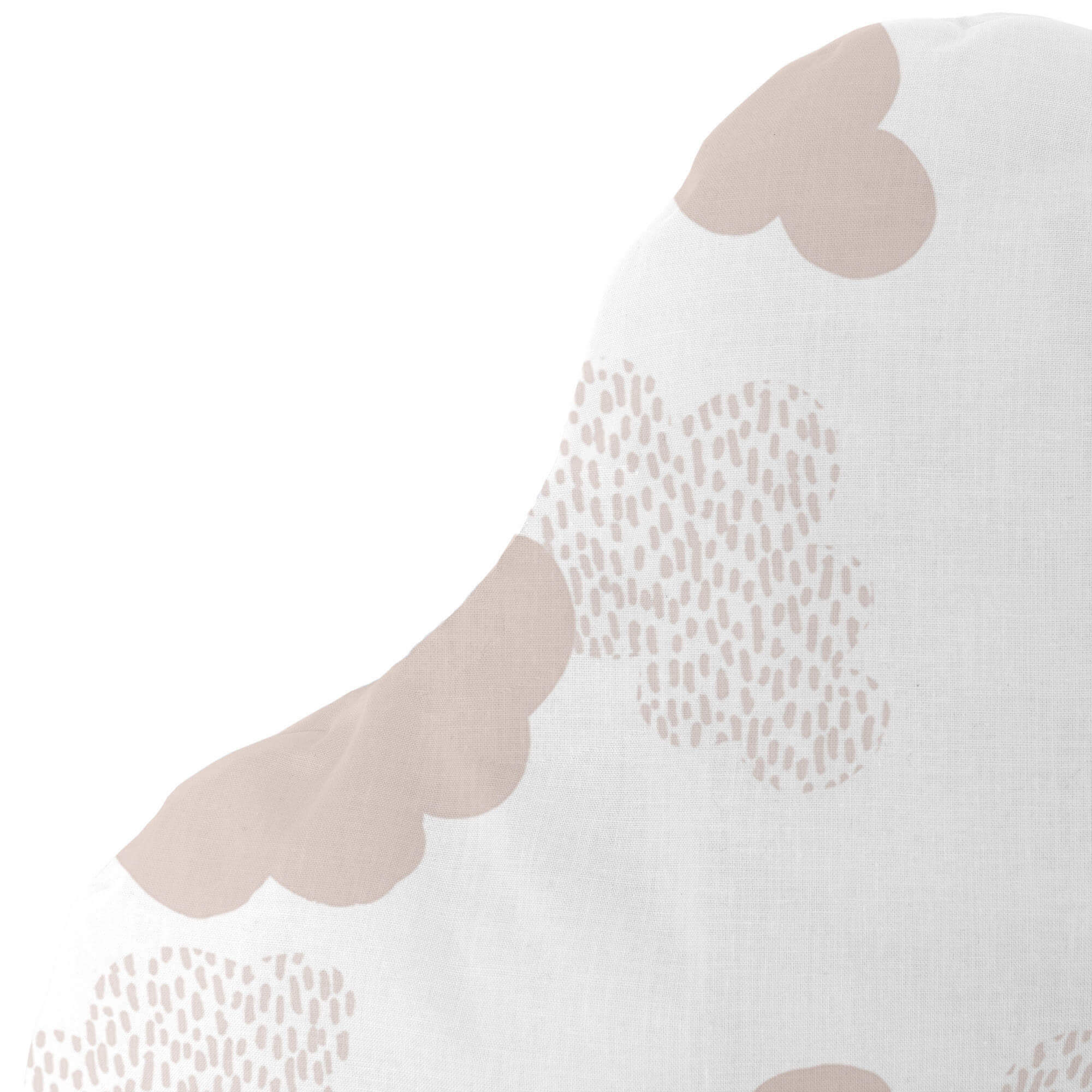 KISSEN clouds 60x40 cm rosa - Rosa, Textil (60/40cm) - Happy Friday