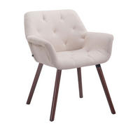 WOHNZIMMERSTUHL Stoff beige - Beige, Textil (67/83/60cm) - CLP