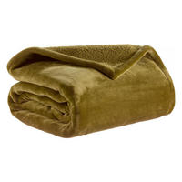 BETTÜBERWURF Michka rosmarin 240 x 220 cm - Grün, Textil (220/240cm) - Vivaraise