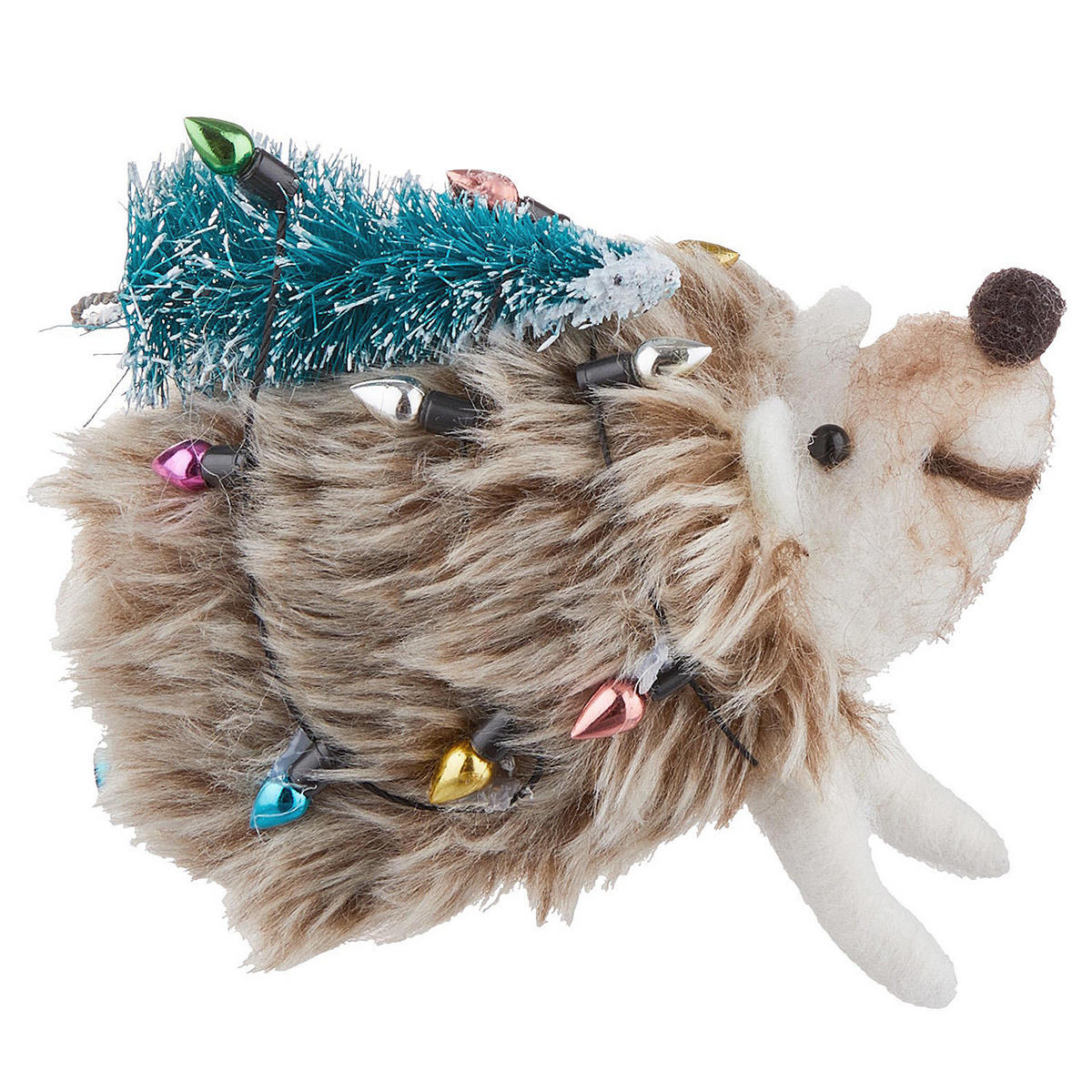 BAUMANHÄNGER Hang On Igel - Grün, Textil (9/6/6cm) - Butlers