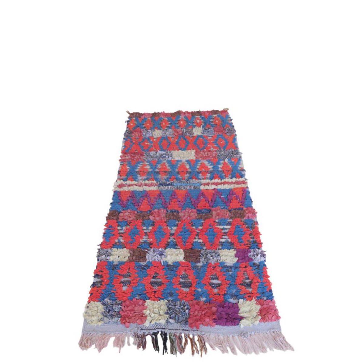 BERBERTEPPICH aus reiner Wolle 71x 168 cm - Multicolor, Textil (71/168cm) - AFK Living