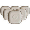 KAFFEEUNTERTASSEN Casa Beige ø 13,5 cm 6er Set - Beige, Keramik (13.5cm) - Ritzenhoff Breker