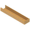 SCHUBLADENEINSATZ Holz, Zusatzfach Schublade 10x47,2x5cm, Eiche - Eichefarben, Holz (10/5/47.2cm)