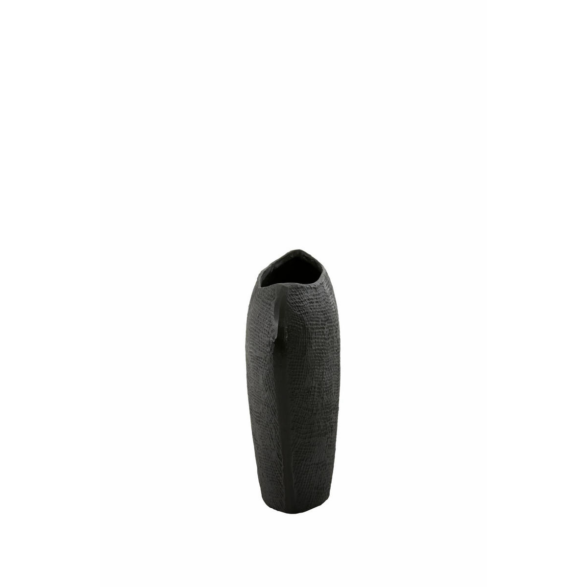 VASE Mayoro Schwarz 32/9/23 cm - Schwarz, Metall (23cm) - Light & Living