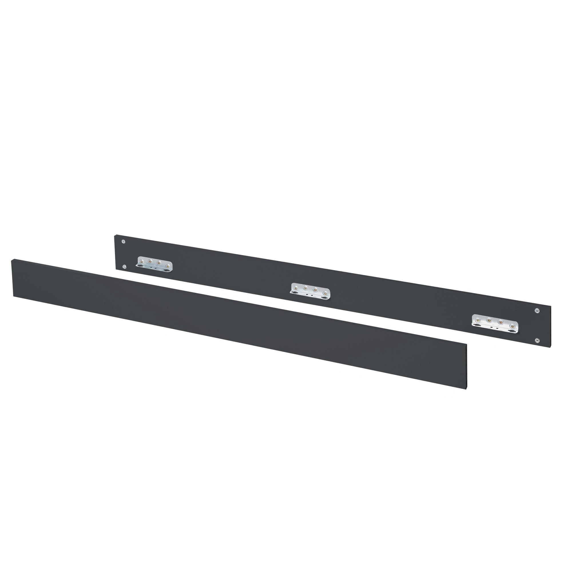 UNIVERSALUMBAUSEITEN anthrazit - Anthrazit, Holzwerkstoff (1.5/13/139cm) - Roba