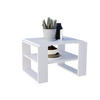COUCHTISCH Holzwerkstoff rechteckig stabil Weiß 44/54/63cm - Weiß, Holzwerkstoff (54/63/44cm) - CraftPAK
