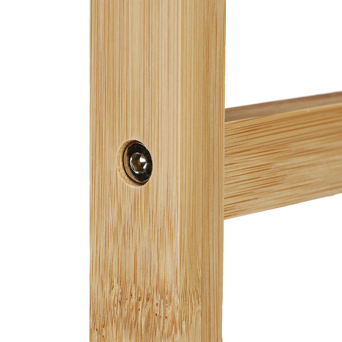 KOMORNÍK - světle hnědá, dřevo (47/98.5/36cm) - Relaxdays