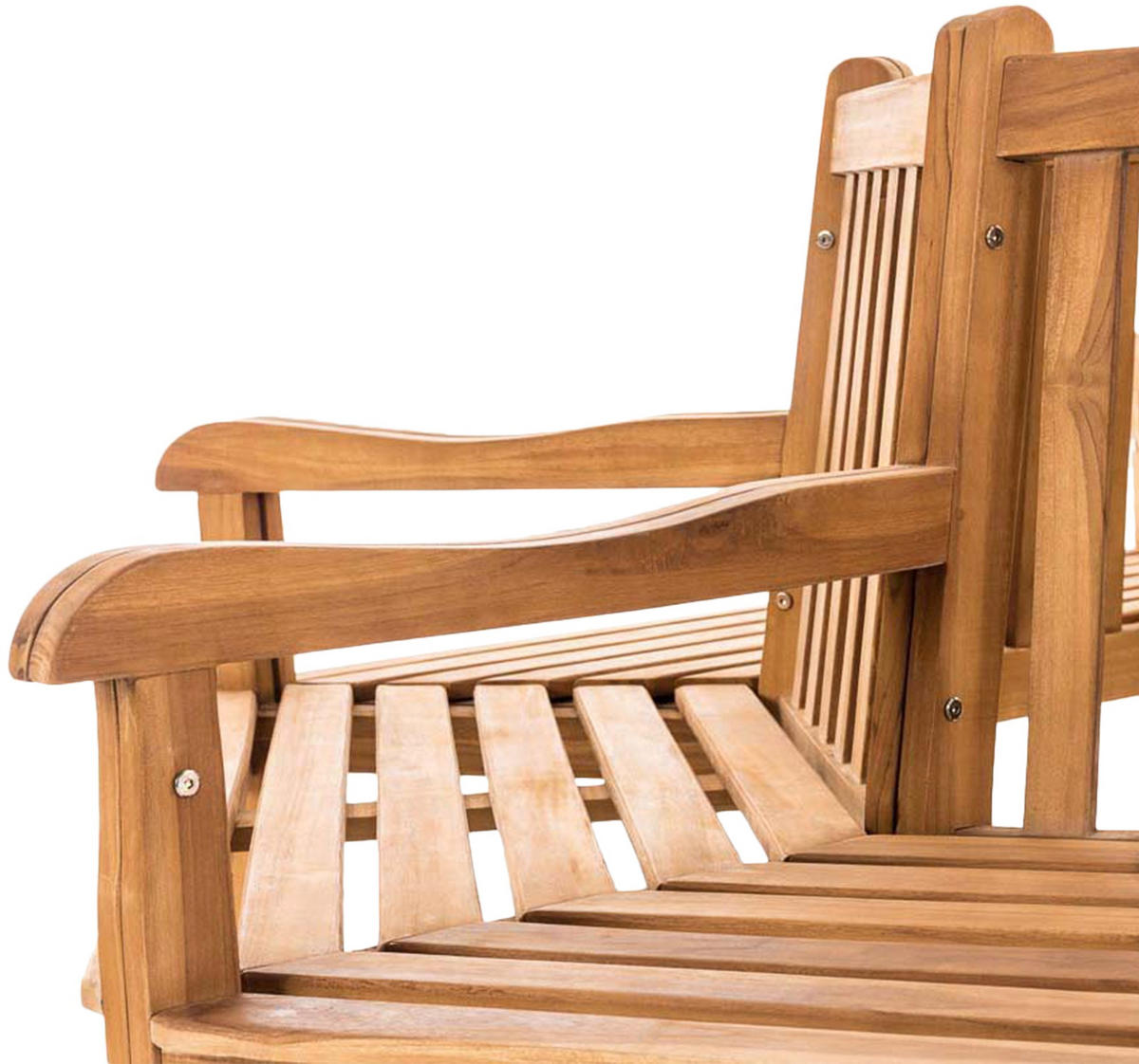 GARTENBANK 200/100 cm Holz teak - Teakfarben, Holz (200/90/100cm) - CLP