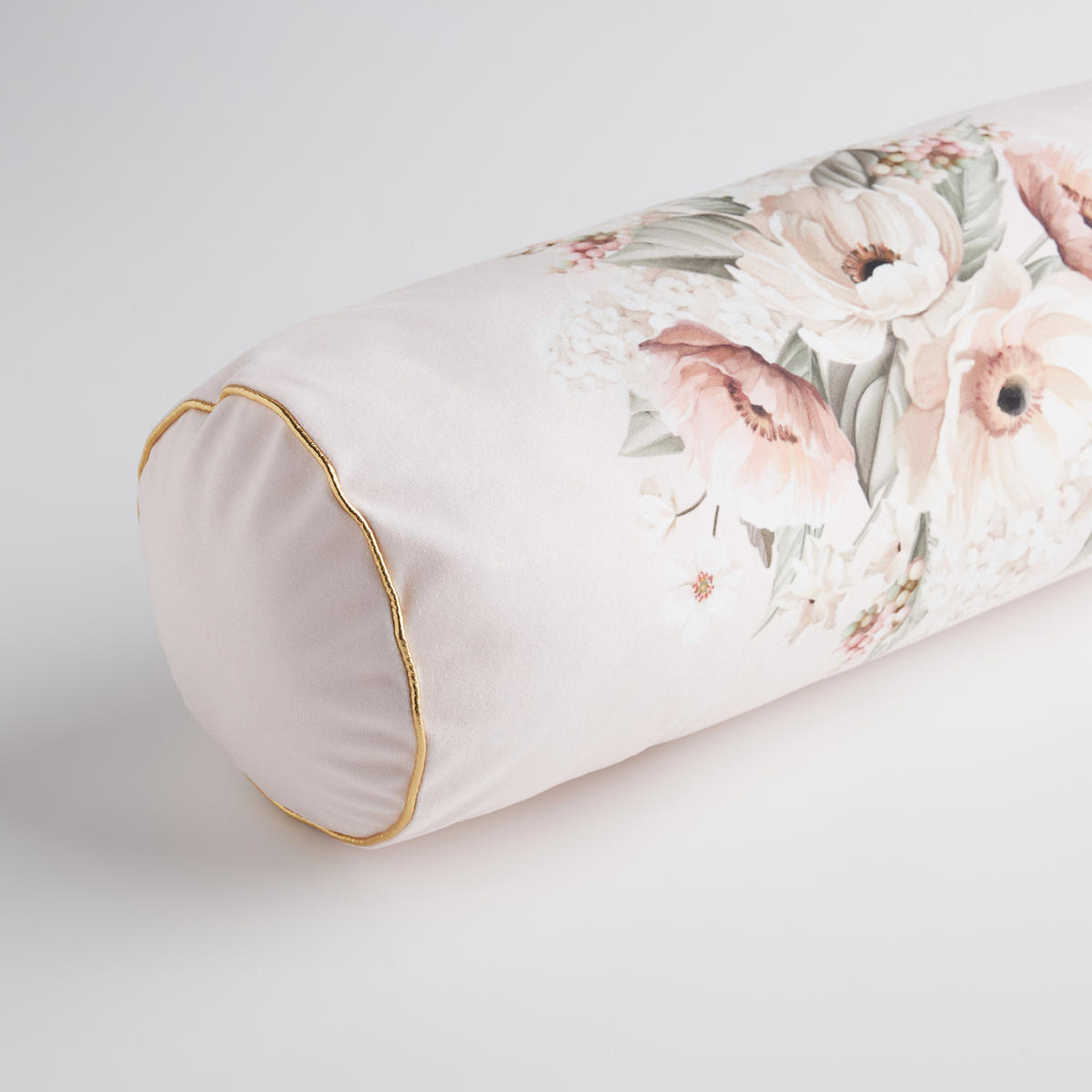 DEKO-ROLLENKISSEN Amorette - Hellrosa, Textil (16cm) - home&you
