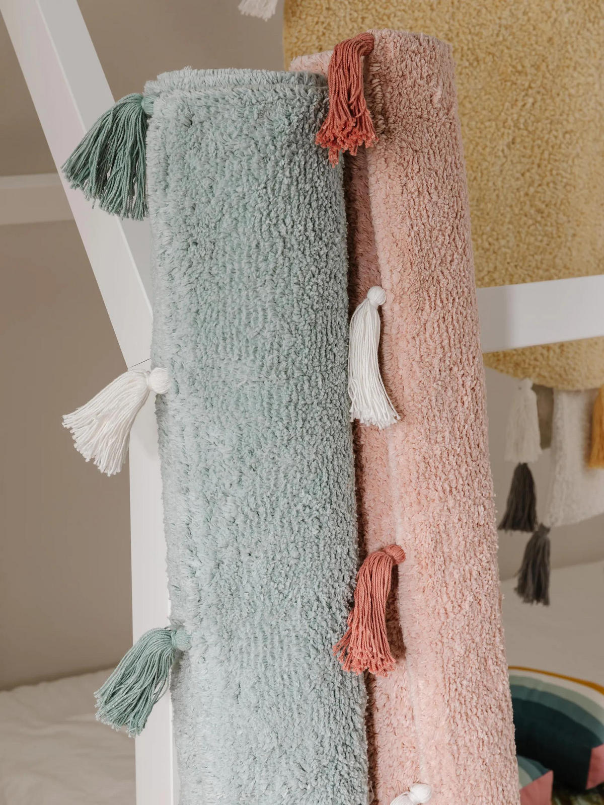 PRALNA otroška preproga Malu roza 150x220 cm - roza, tekstil/naravni materiali (150/220cm) - Lytte