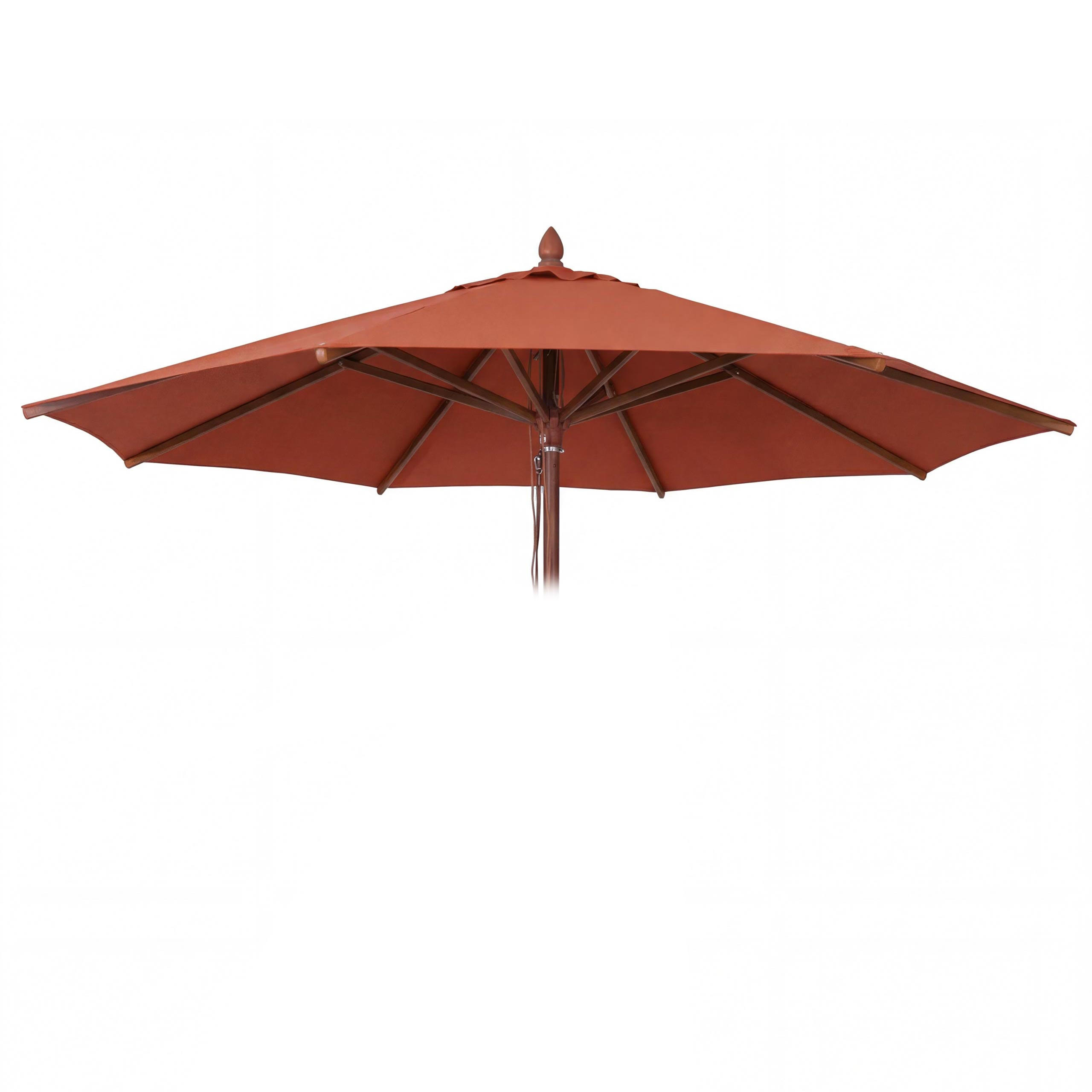 SCHIRMBEZUG C57B Orange - Orange, Textil (400/400cm) - MCW