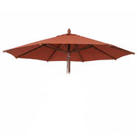 SCHIRMBEZUG C57B Orange - Orange, Textil (400/400cm) - MCW