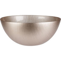 SCHALE Karneol Ø 28 cm - Goldfarben, Glas (28cm) - Home Styling Collection