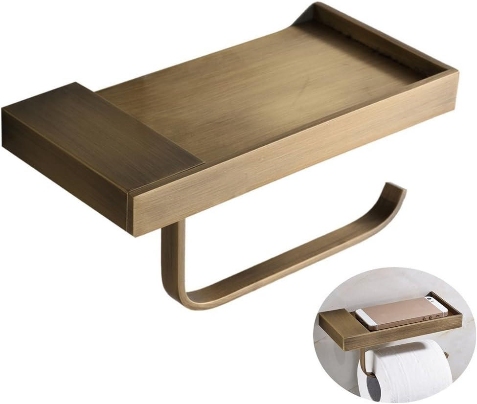 Belz Toilettenpapierhalter, Kupfer 9x6.5x18 cm