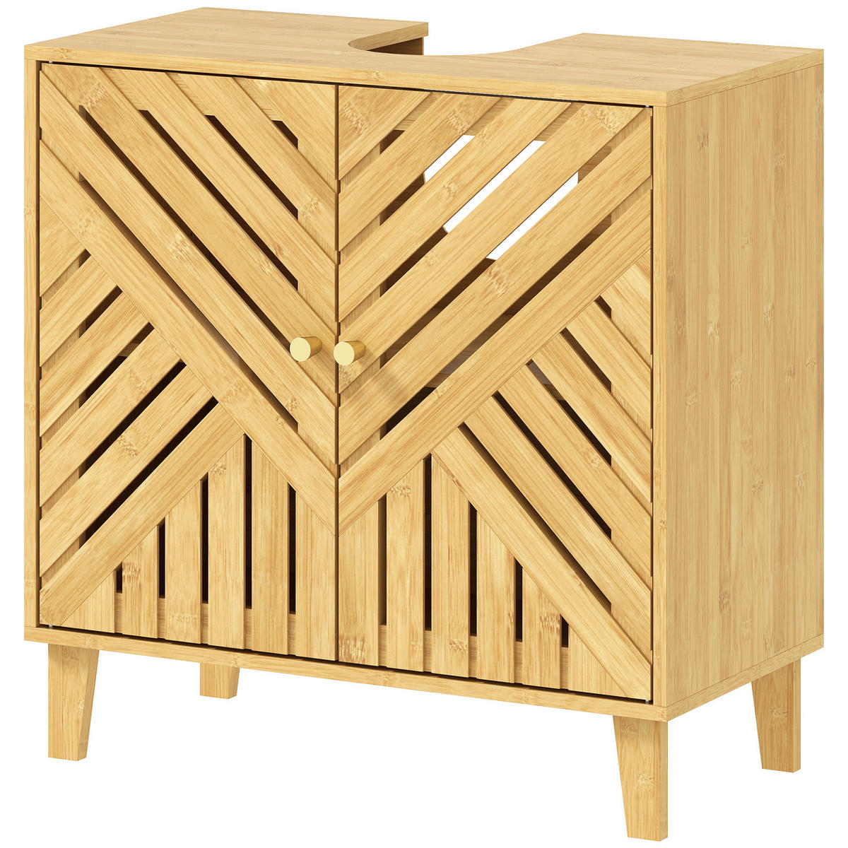 HÄNGESCHRANK Naturholz 1 Stück - Beige, Kunststoff (60/60/30cm) - GiPP